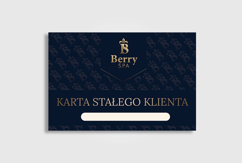 Berry SPA - karta stałego Klienta